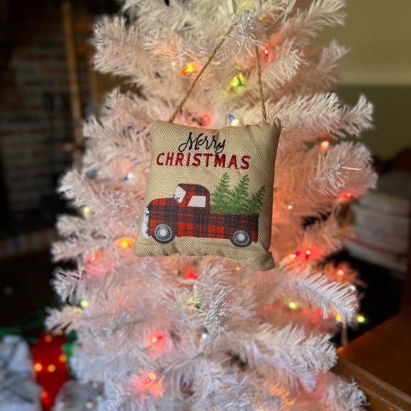 1995 Christmas Red Truck Pillow
Ornament - Picture 2 of 5
